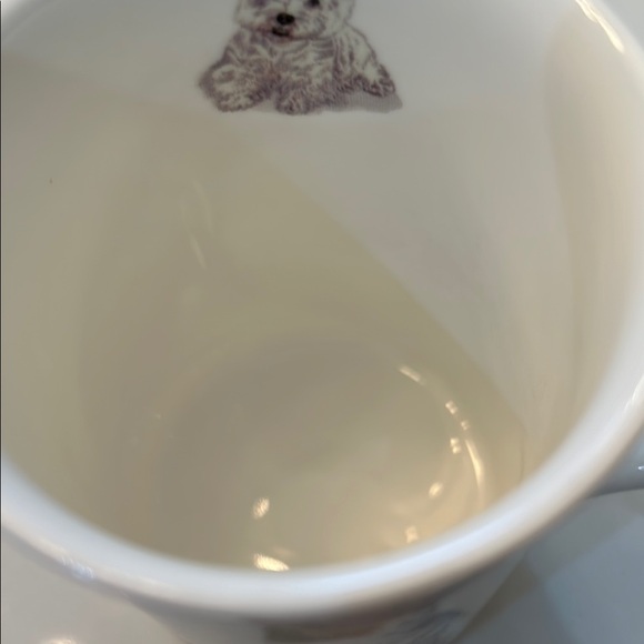 Fine bone English China Roy Kirkham White and Black Dog mug - Picture 5 of 10